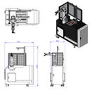倉儲式手臂1對1上下料系統 WM-003A