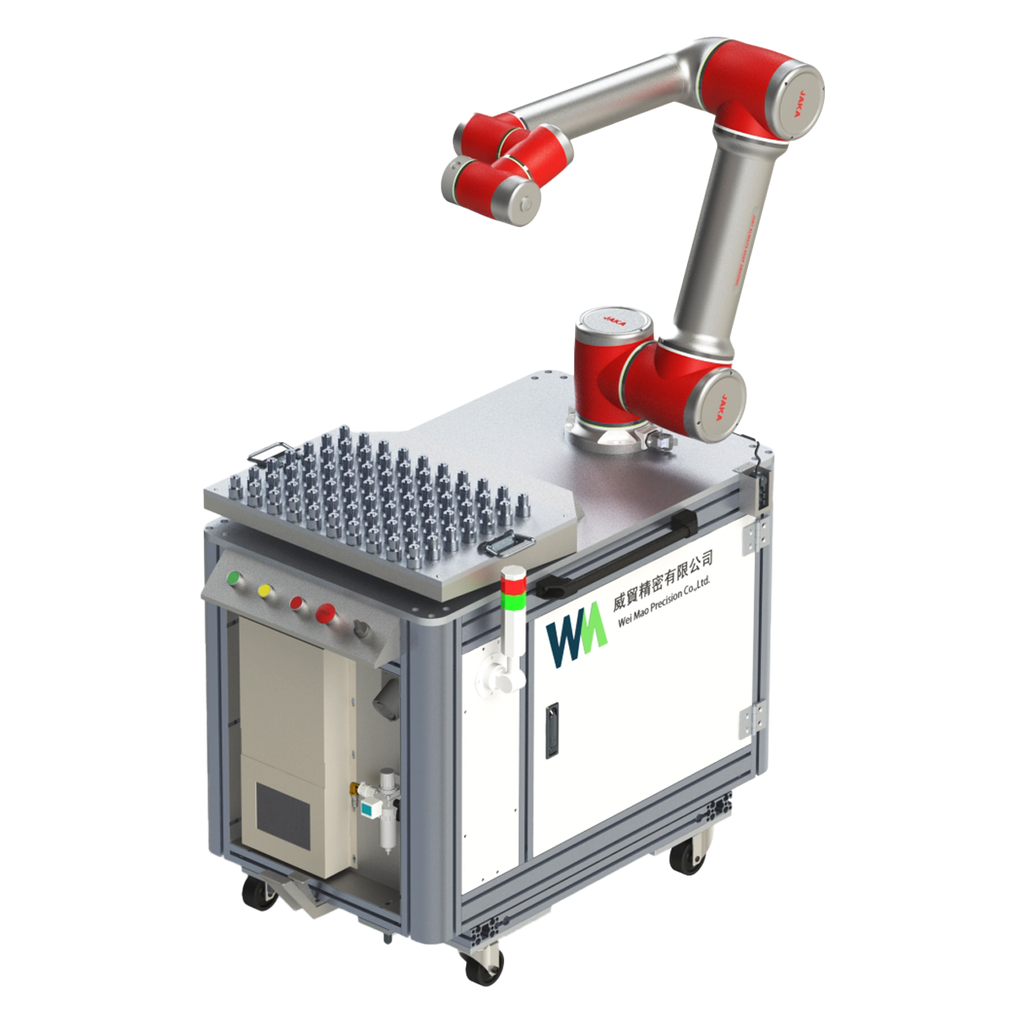 移動式單盤手臂1對1上下料系統 WM-003C